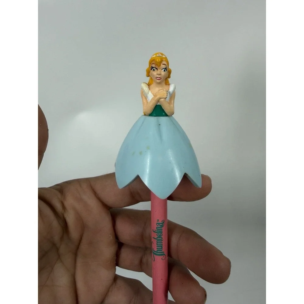 Disney Thumbelina Figure Pencil Topper Vintage PVC 90s Dakin Topper 2